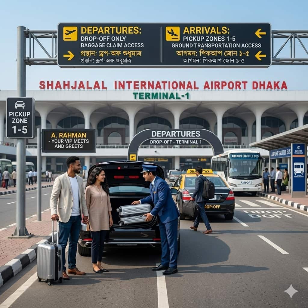 Airport Drop Off & Pick Up Service in dhaka
