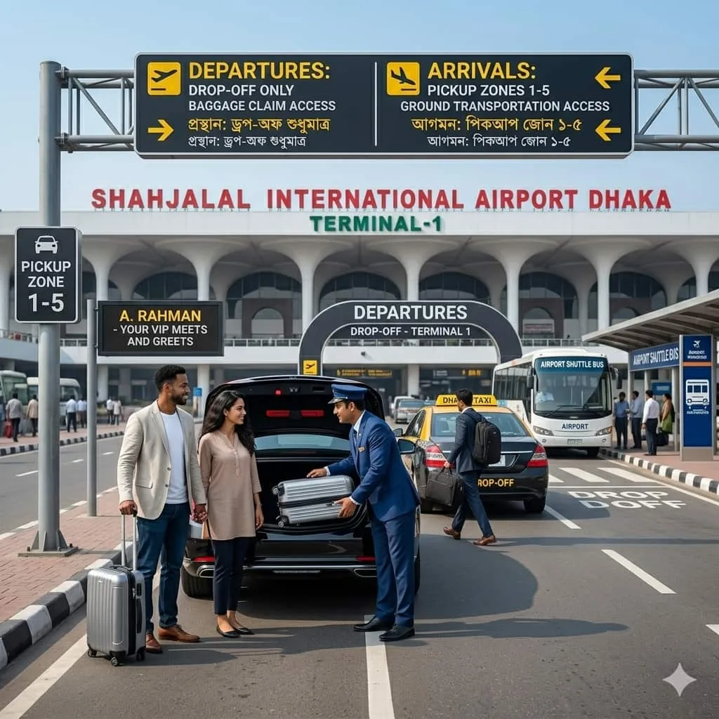 Airport Drop Off & Pick Up Service in dhaka