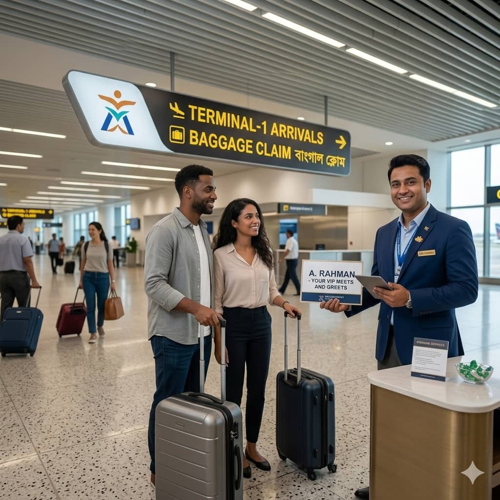 Meet and greet service in Dhaka