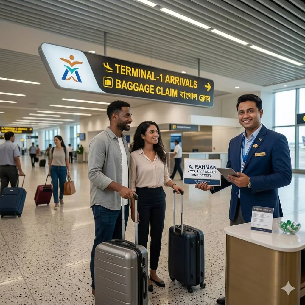 Meet and greet service in Dhaka
